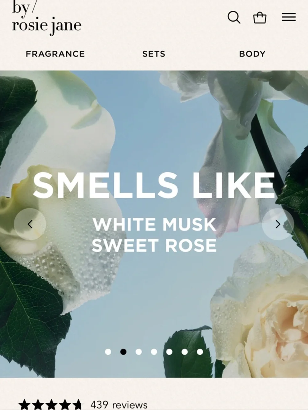by/ rosie jane Travel Spray - Clear Bottle and Box